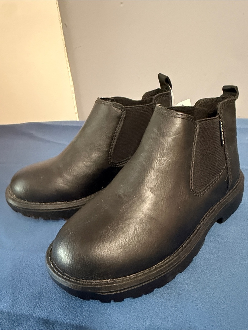 Perry Ellis Black Kids Chelsea Boots